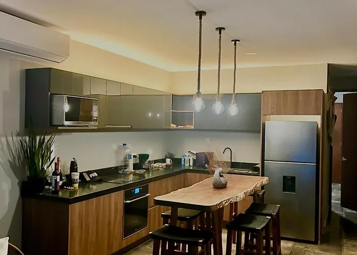 Appartement Exclusivo! 2 Dormitorios, 4 Camas, De 1 A 6 Huéspedes Con Terraza Directo A La Alberca Y Otra Alberca Azotea Wifi , Gym , Sauna, Elevador Y Mas!!! *