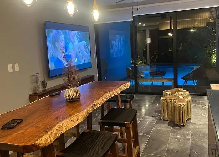 Exclusivo! 2 Dormitorios, 4 Camas, De 1 A 6 Huéspedes Con Terraza Directo A La Alberca Y Otra Alberca Azotea Wifi , Gym , Sauna, Elevador Y Mas!!! Appartement