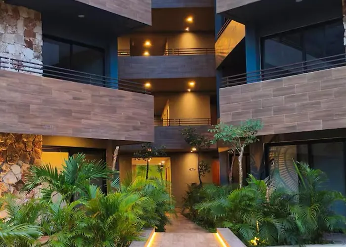 Appartement Exclusivo! 2 Dormitorios, 4 Camas, De 1 A 6 Huéspedes Con Terraza Directo A La Alberca Y Otra Alberca Azotea Wifi , Gym , Sauna, Elevador Y Mas!!! *