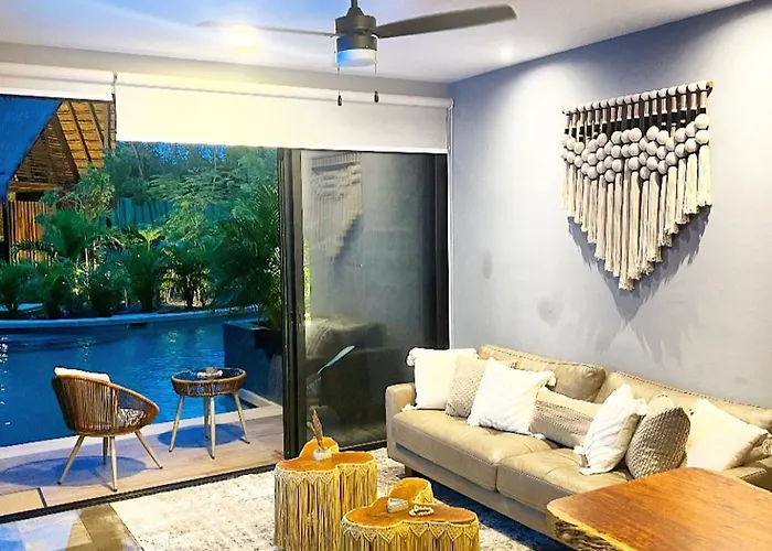 Appartement Exclusivo! 2 Dormitorios, 4 Camas, De 1 A 6 Huéspedes Con Terraza Directo A La Alberca Y Otra Alberca Azotea Wifi , Gym , Sauna, Elevador Y Mas!!!